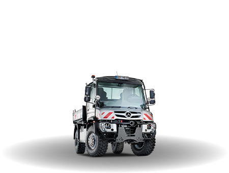 Unimog para transporte de equipamentos